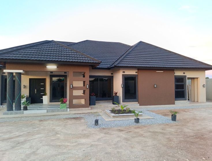Dacom Ghana construction site with materials staged for a build